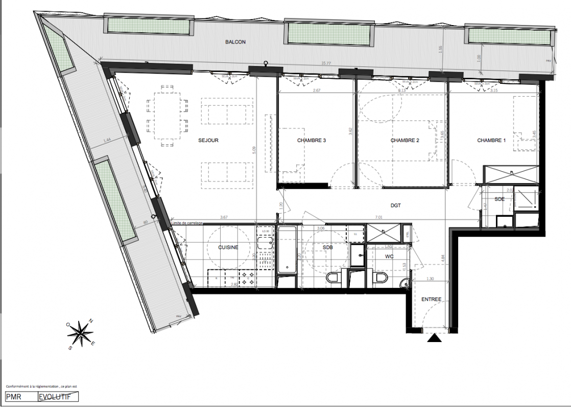 Plan du lot