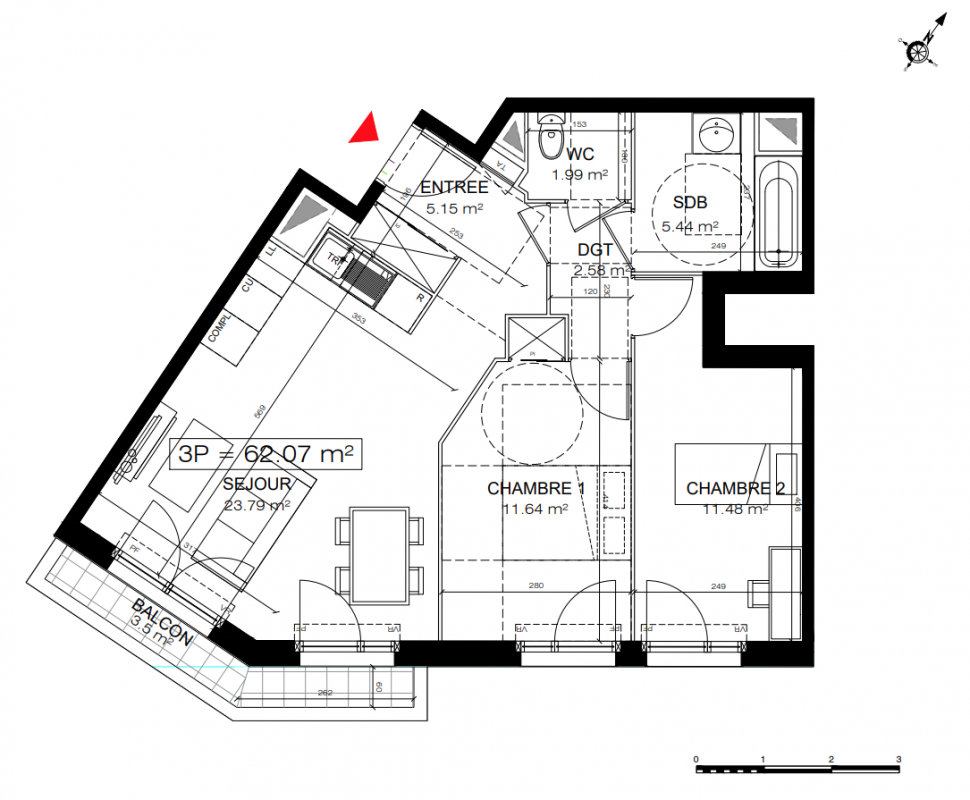Plan du lot