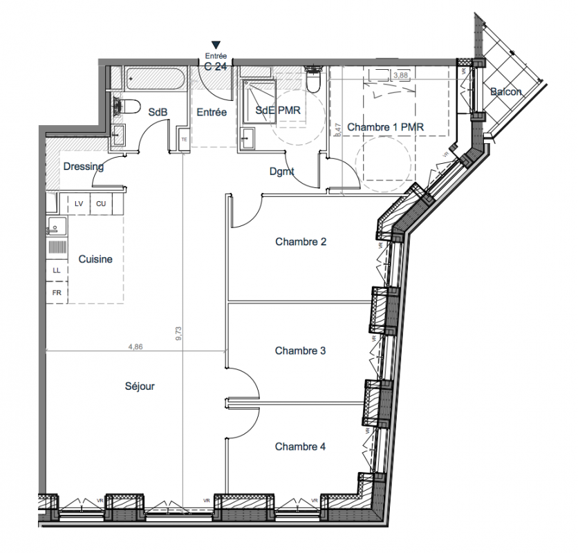 Plan du lot
