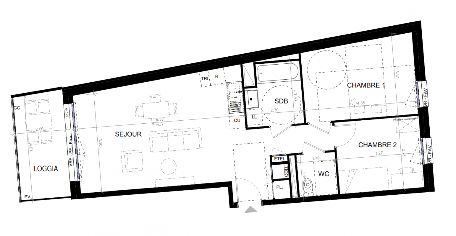 Plan du lot