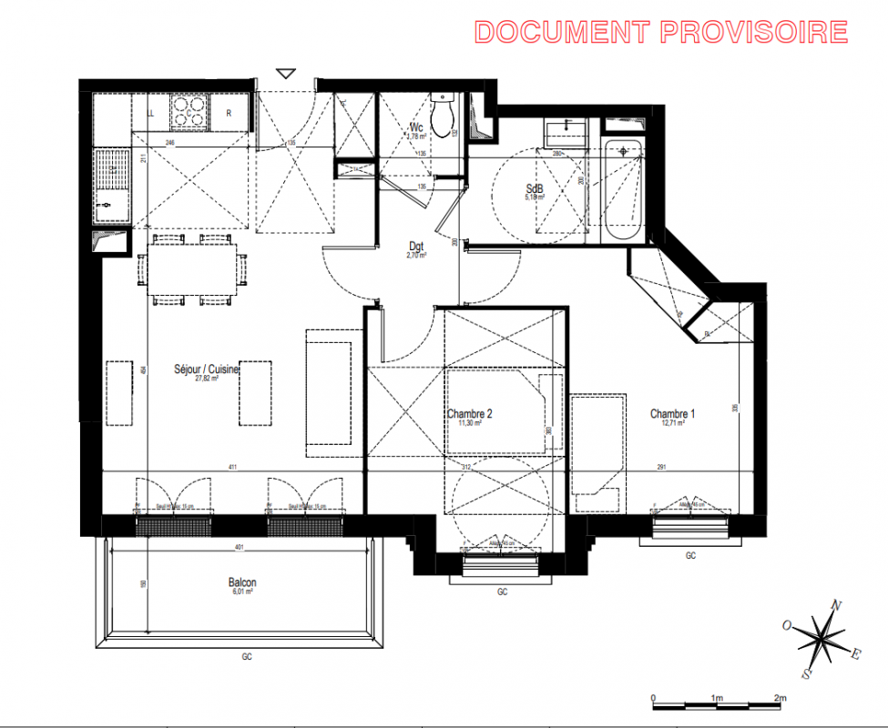 Plan du lot