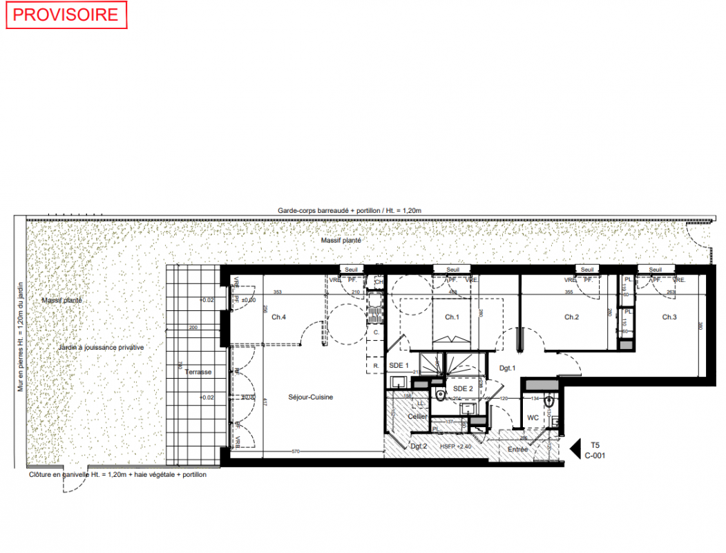 Plan du lot
