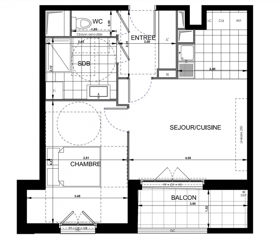 Plan du lot