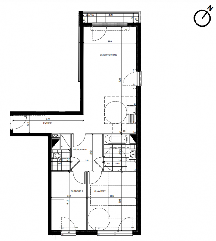 Plan du lot