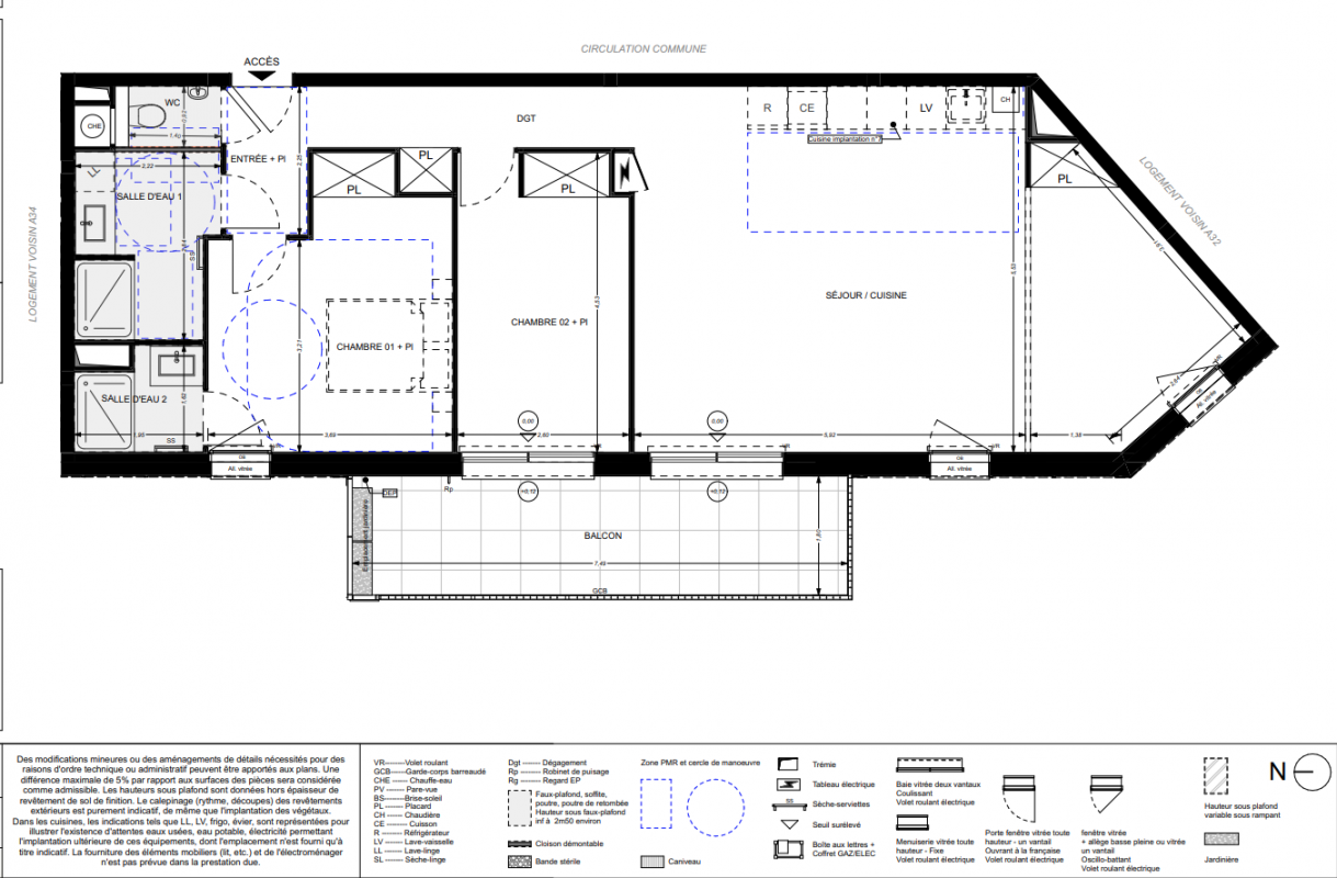 Plan du lot