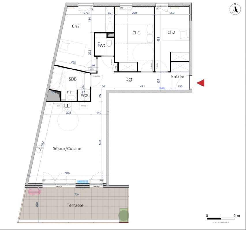 Plan du lot