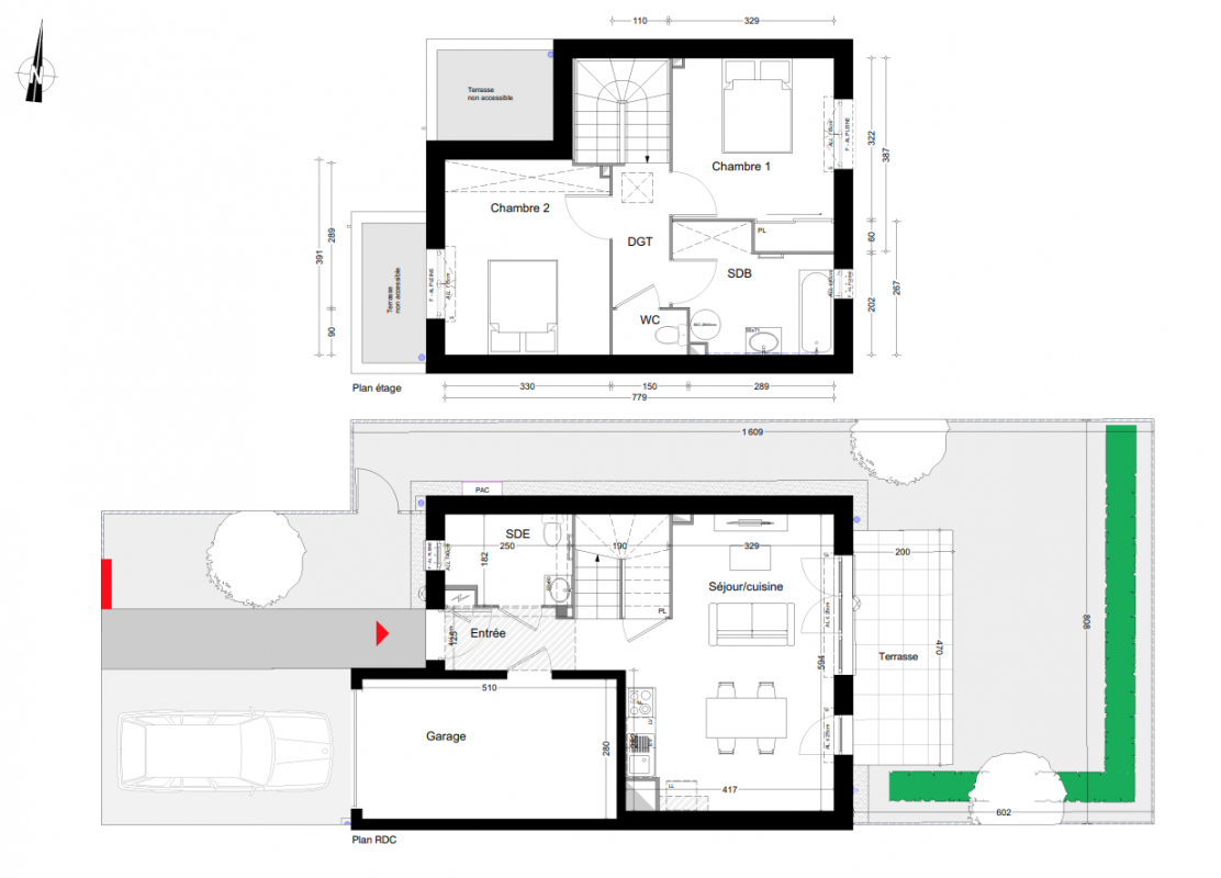 Plan du lot