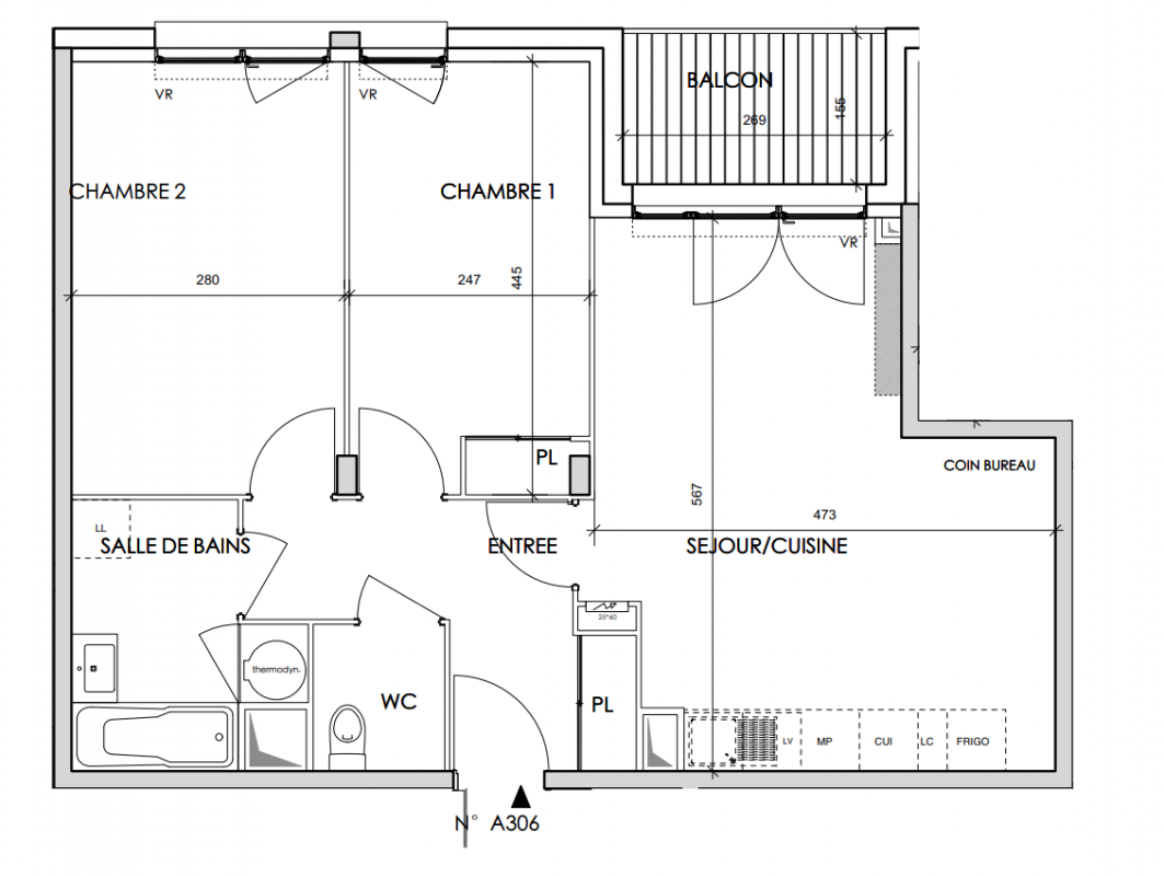 Plan du lot