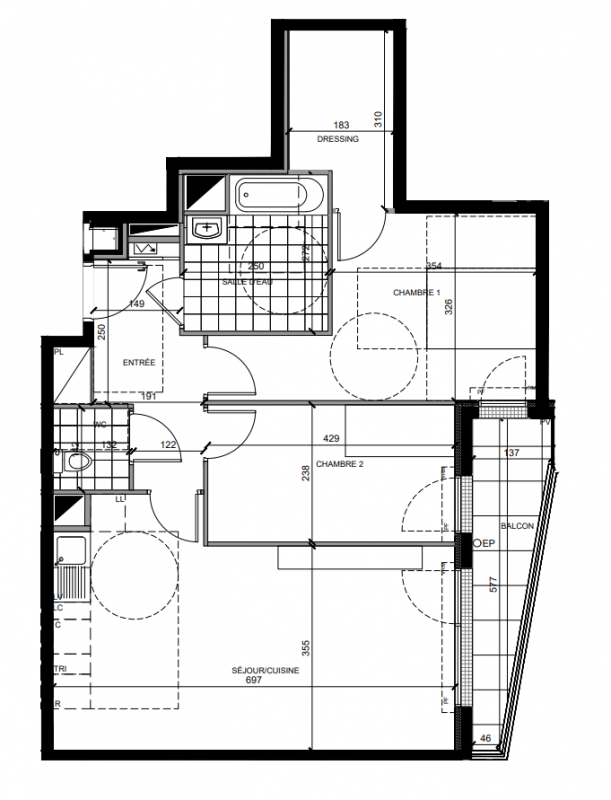 Plan du lot