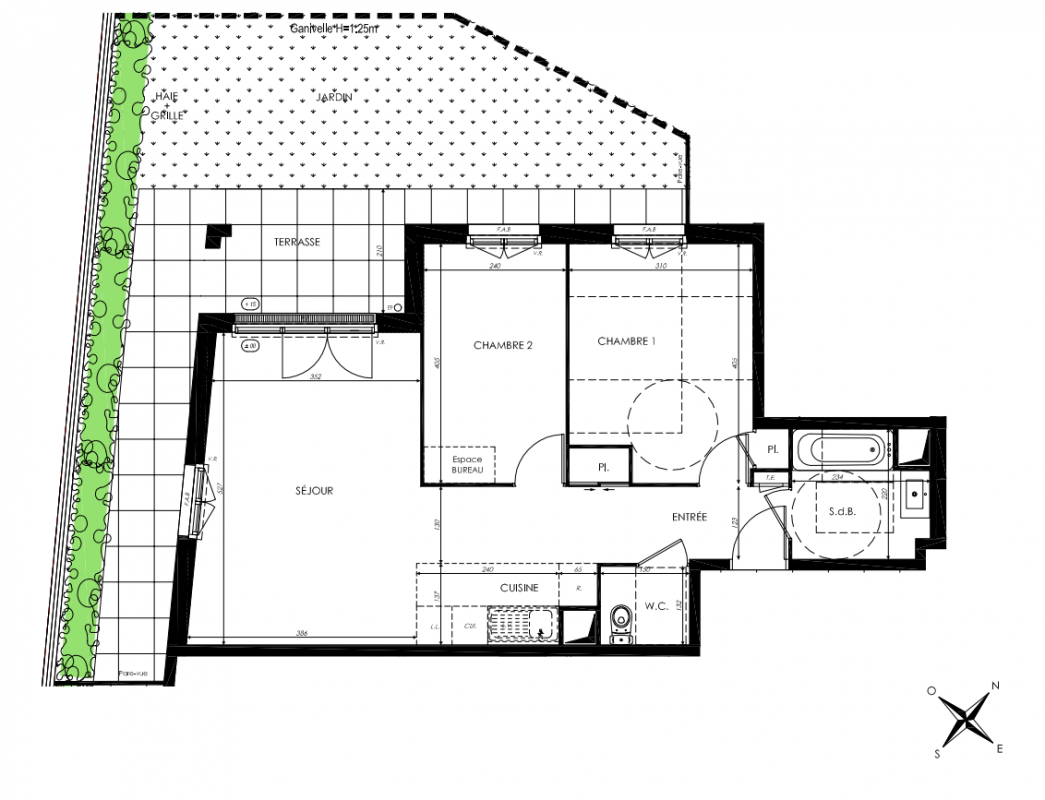Plan du lot