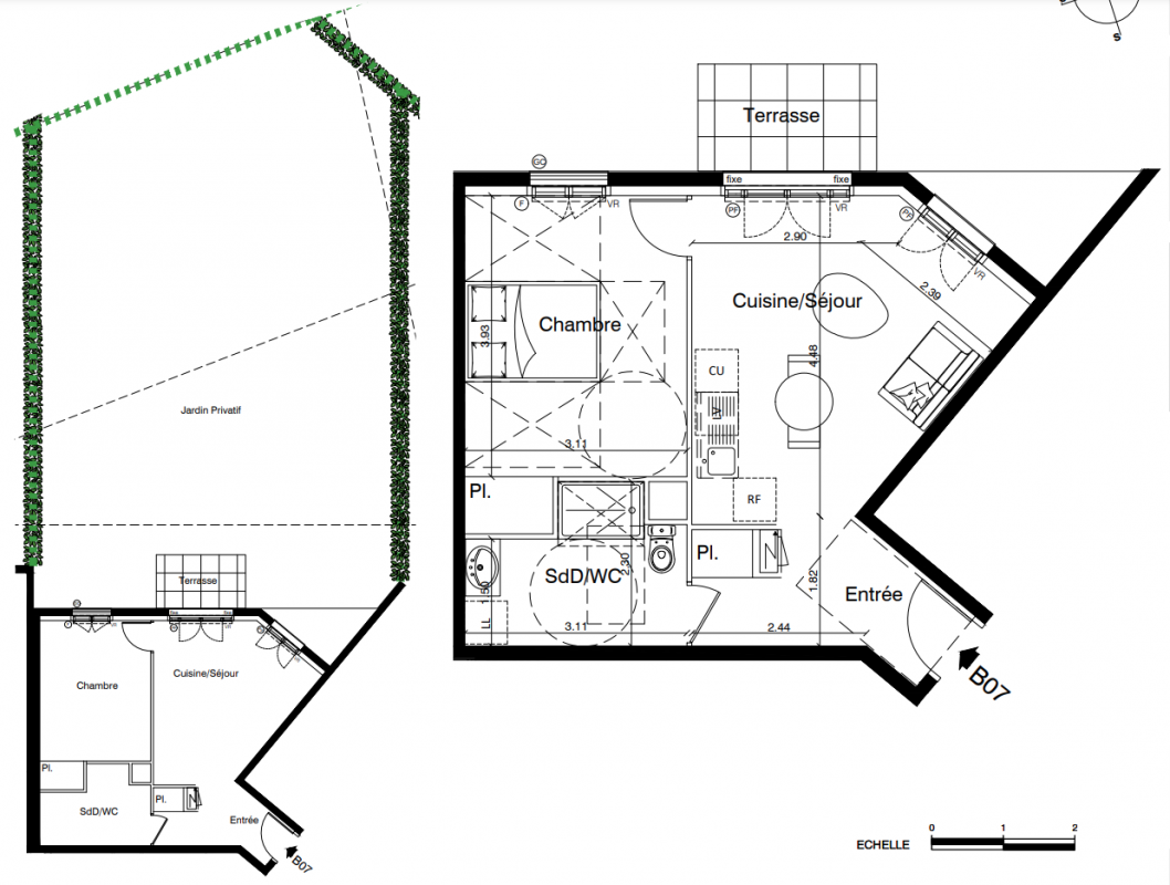 Plan du lot