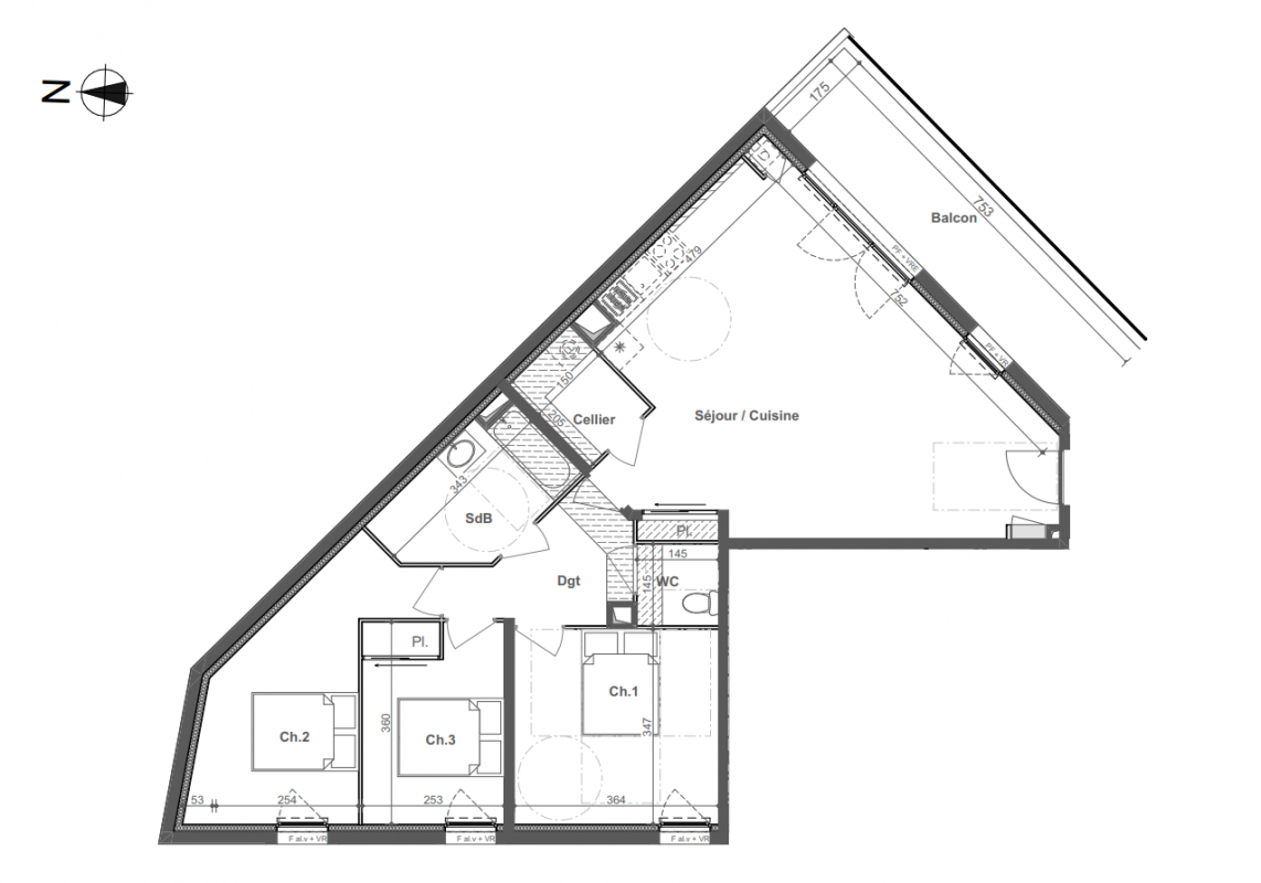 Plan du lot