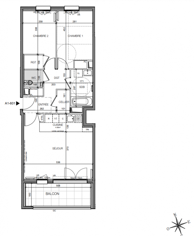 Plan du lot