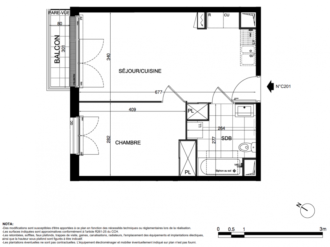 Plan du lot