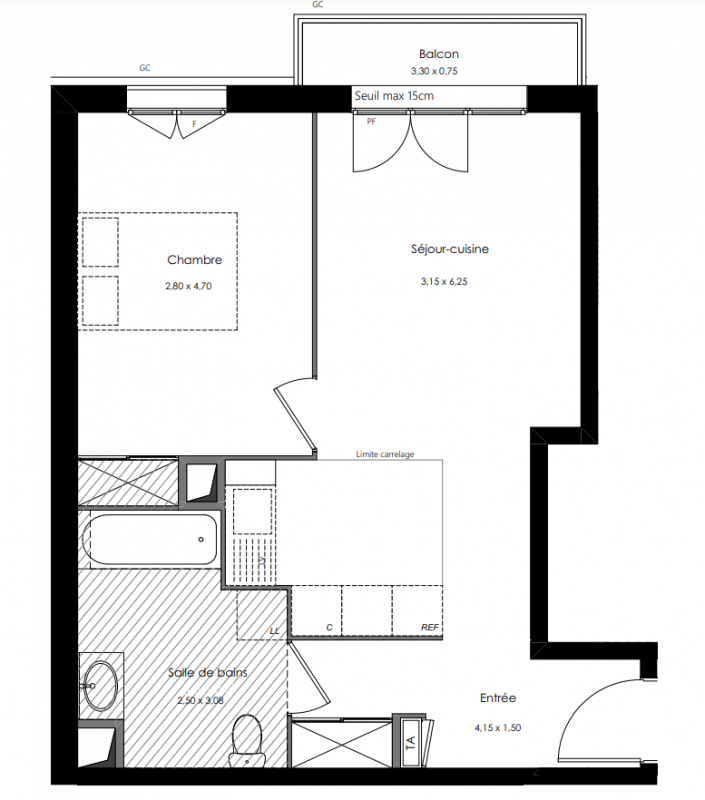 Plan du lot