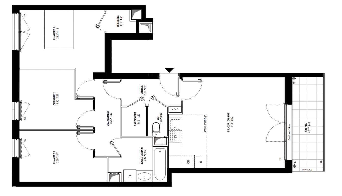 Plan du lot