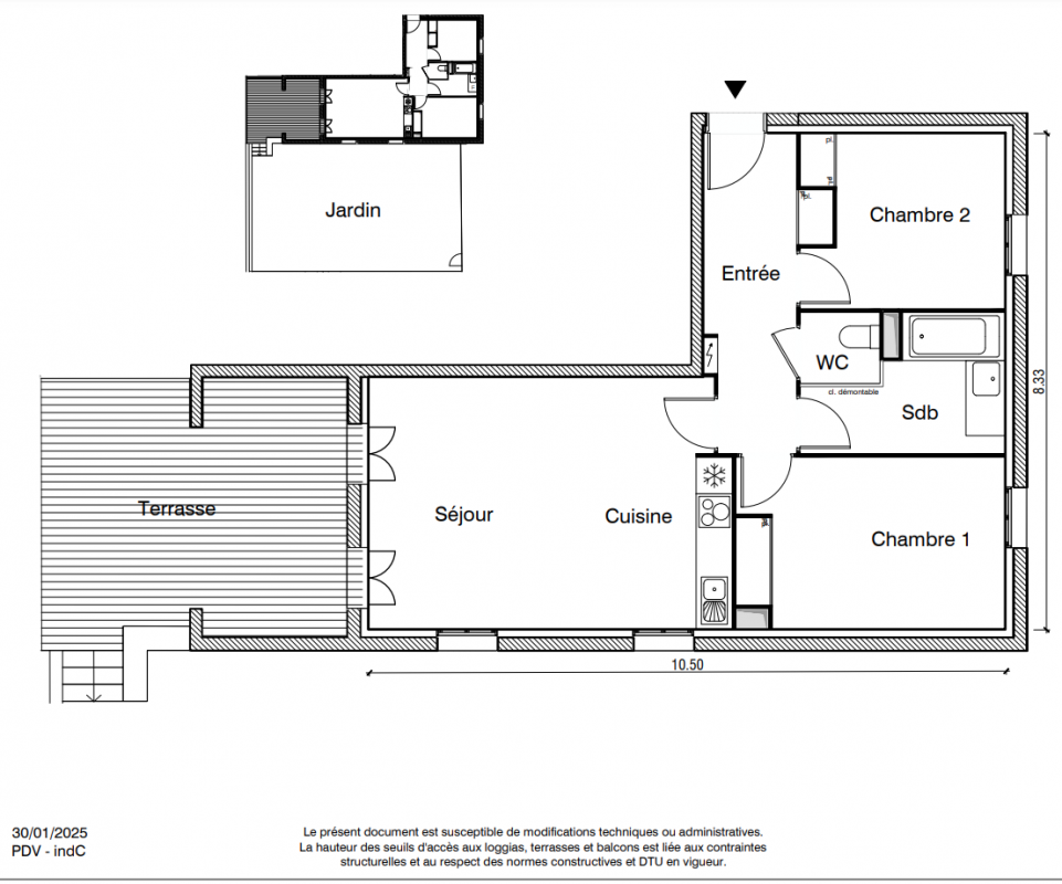 Plan du lot