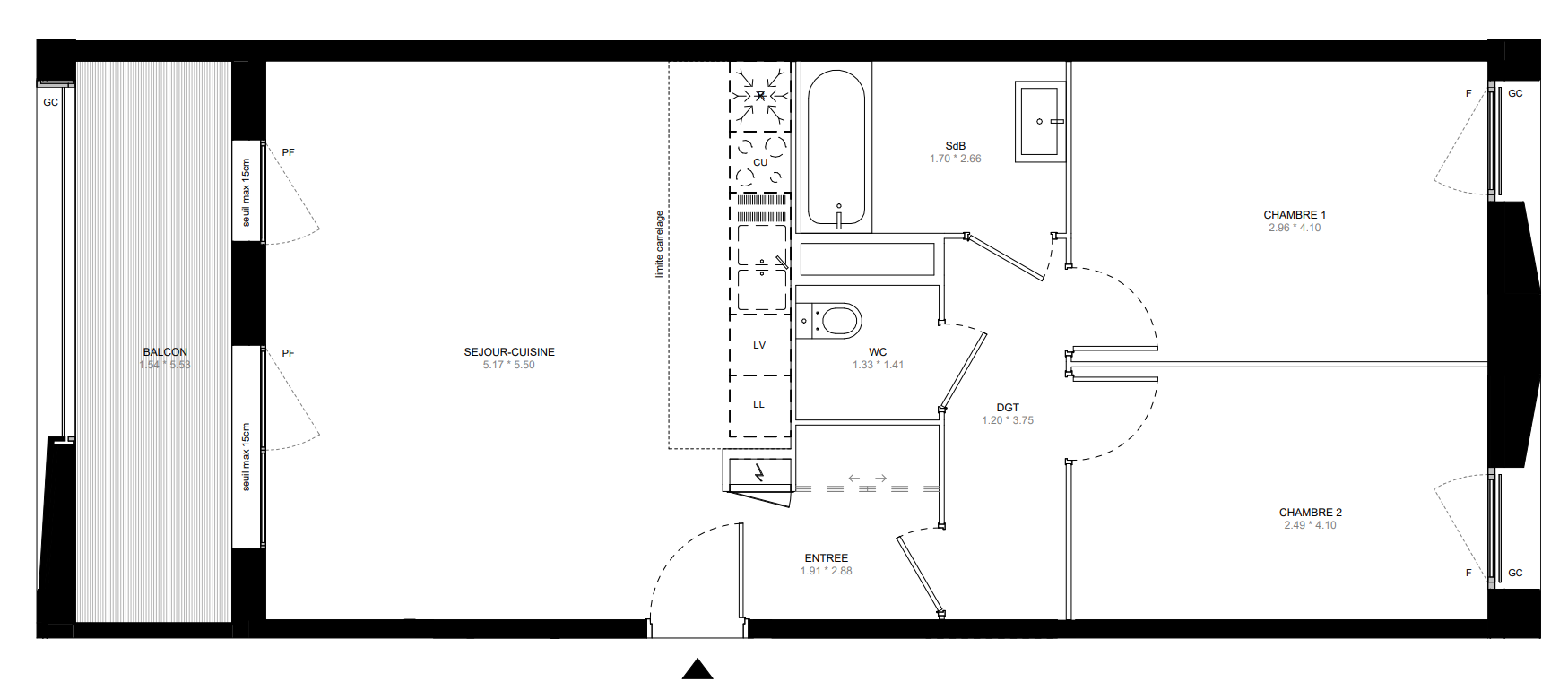 Plan du lot