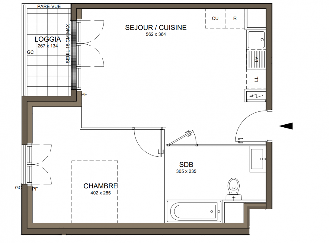 Plan du lot