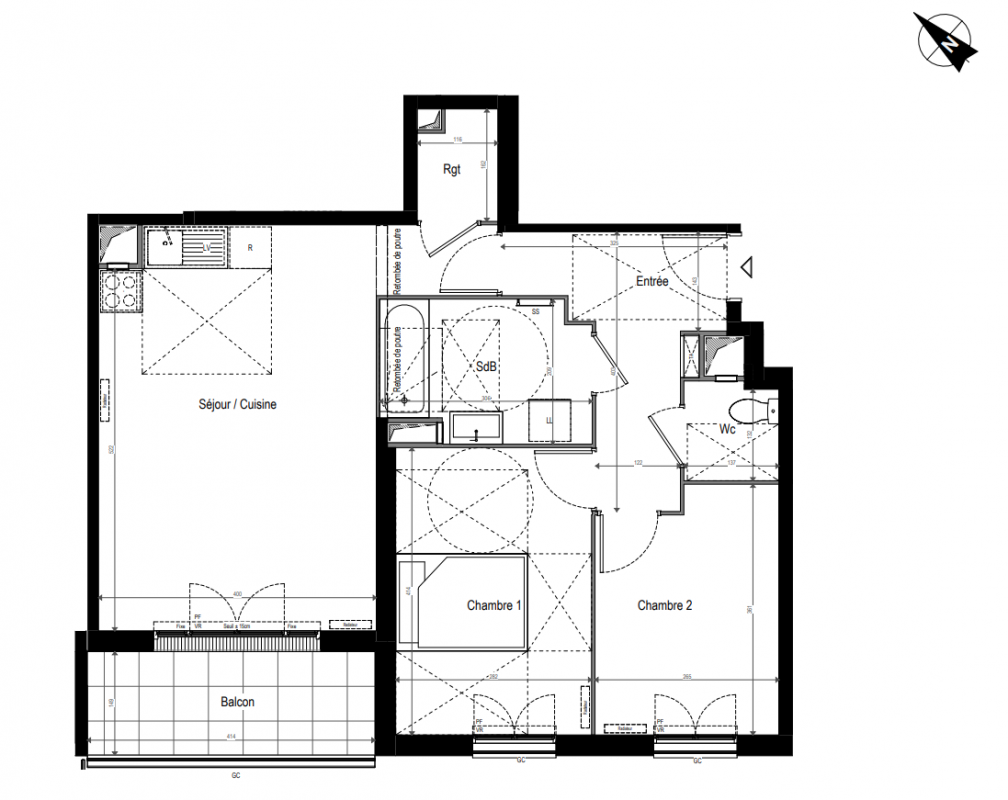 Plan du lot