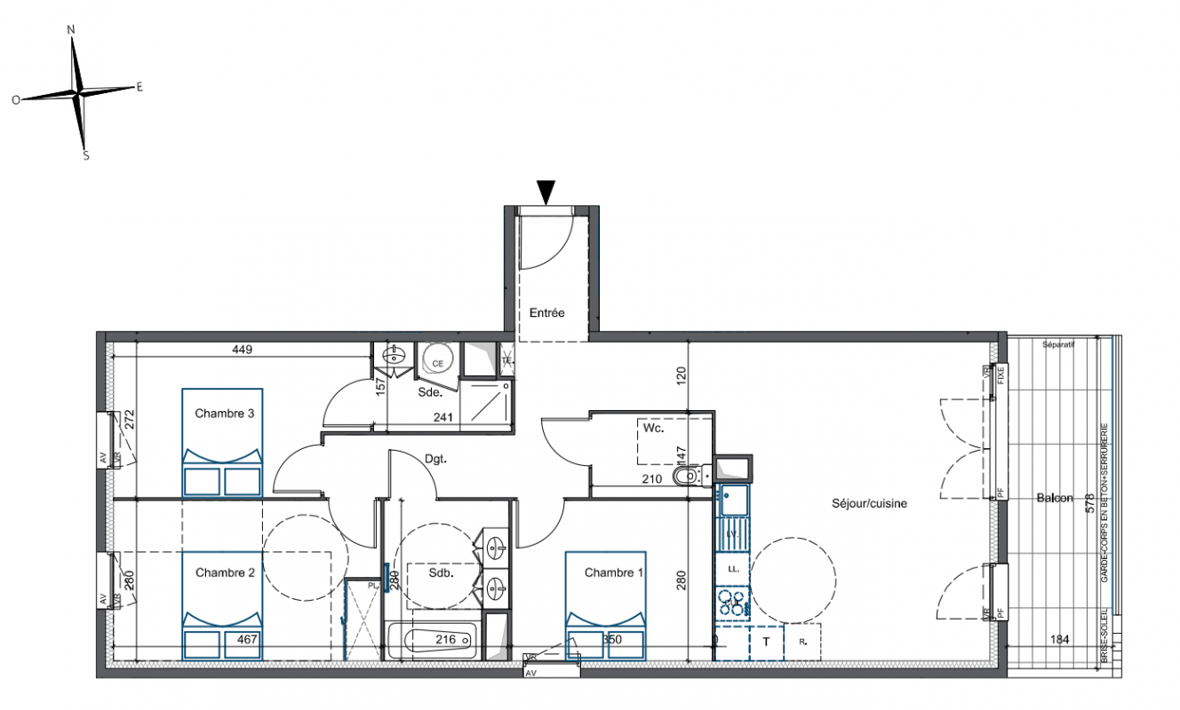 Plan du lot
