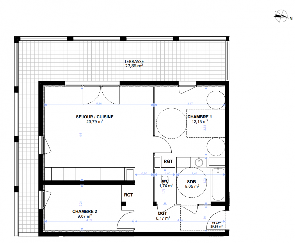 Plan du lot
