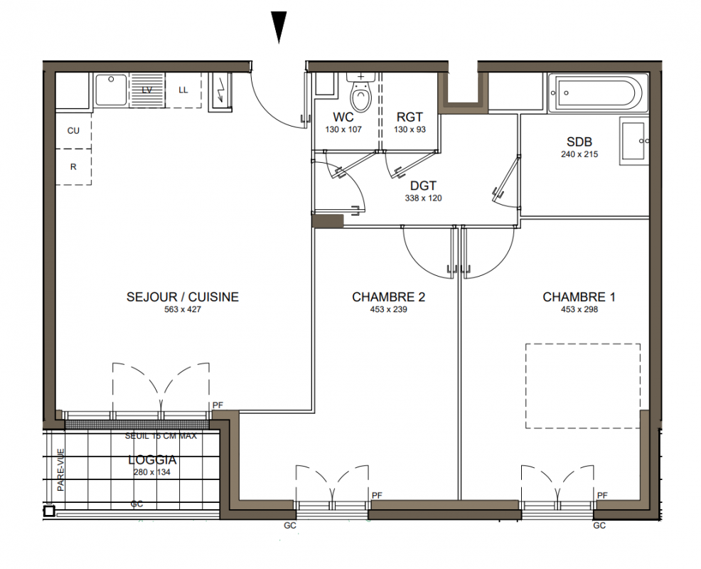 Plan du lot