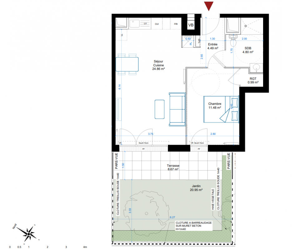 Plan du lot