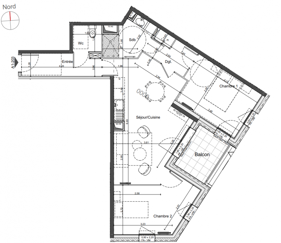Plan du lot