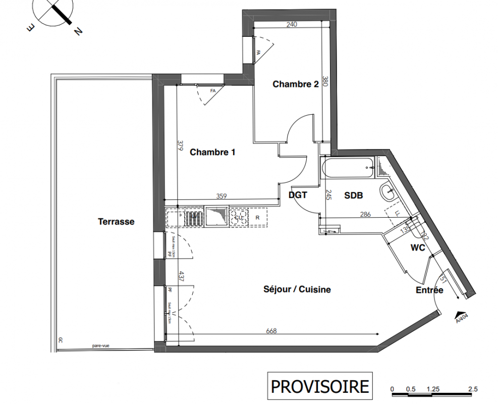 Plan du lot