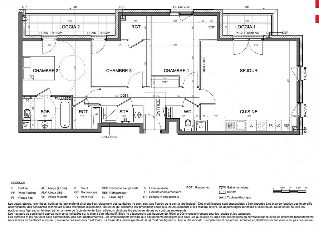 Plan du lot
