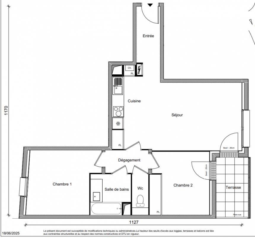 Plan du lot