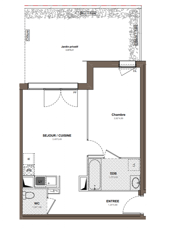 Plan du lot