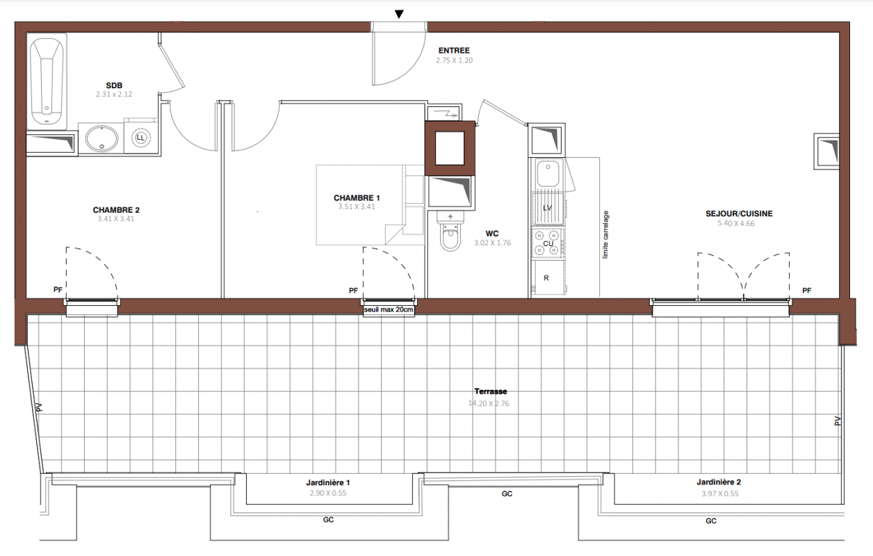 Plan du lot
