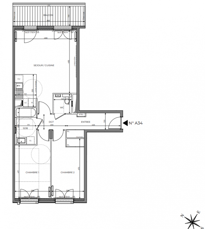 Plan du lot