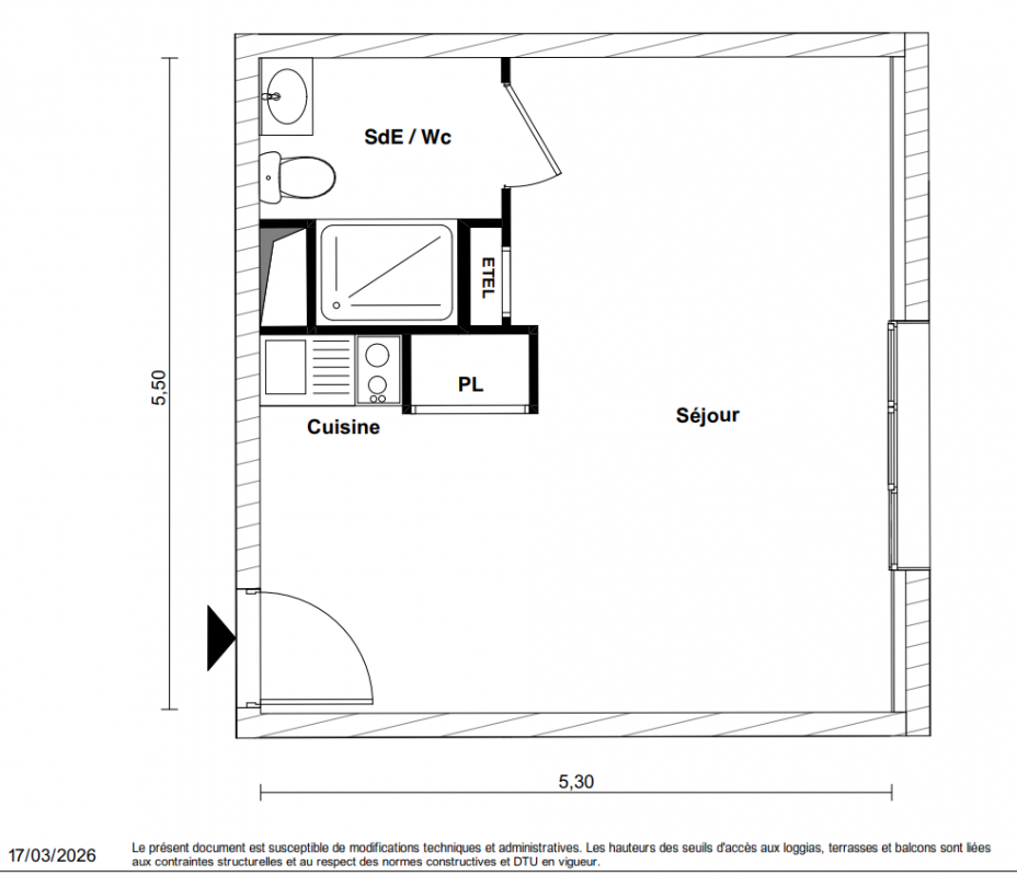 Plan du lot