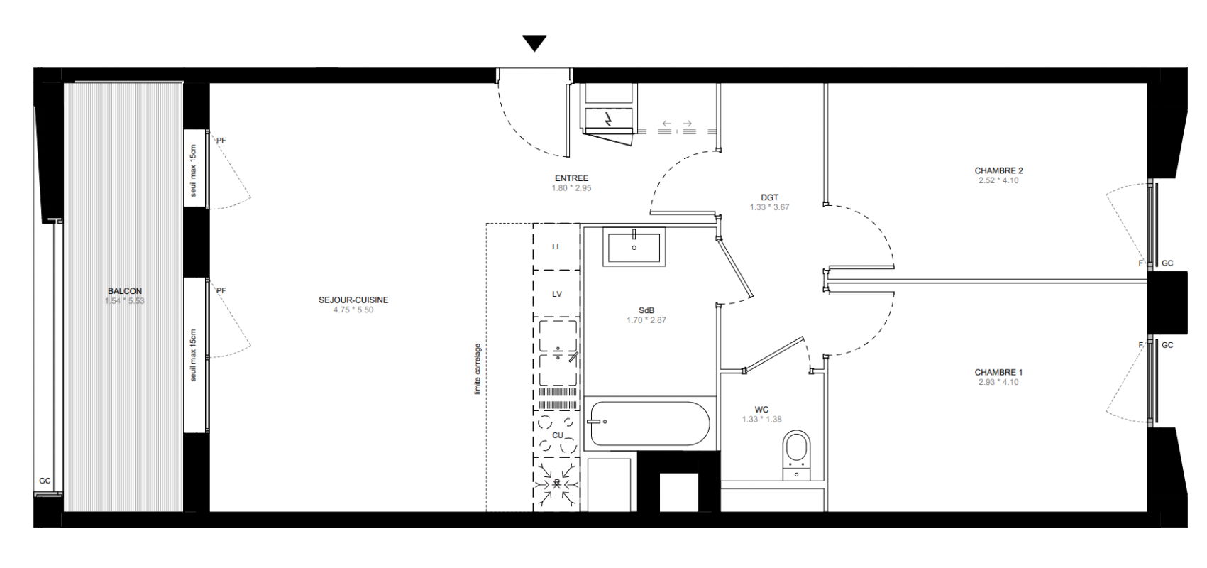 Plan du lot