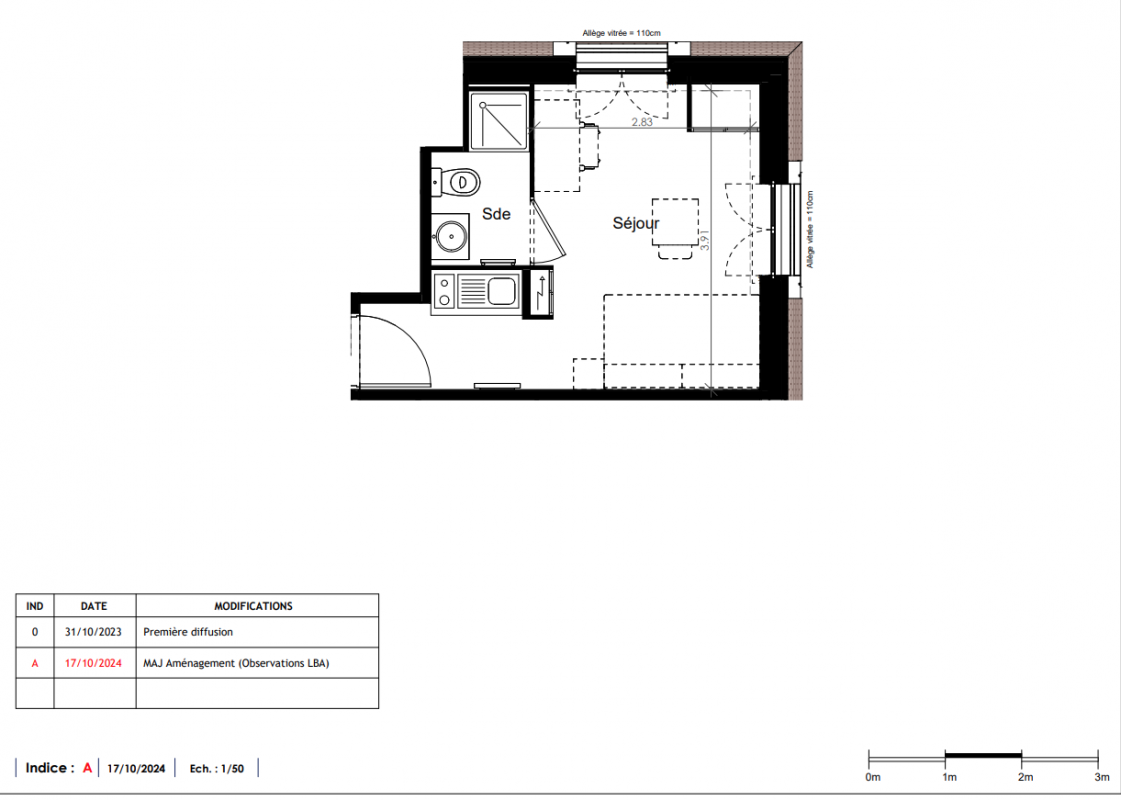 Plan du lot
