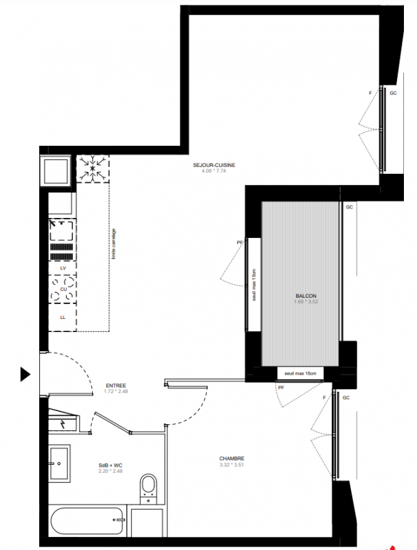 Plan du lot
