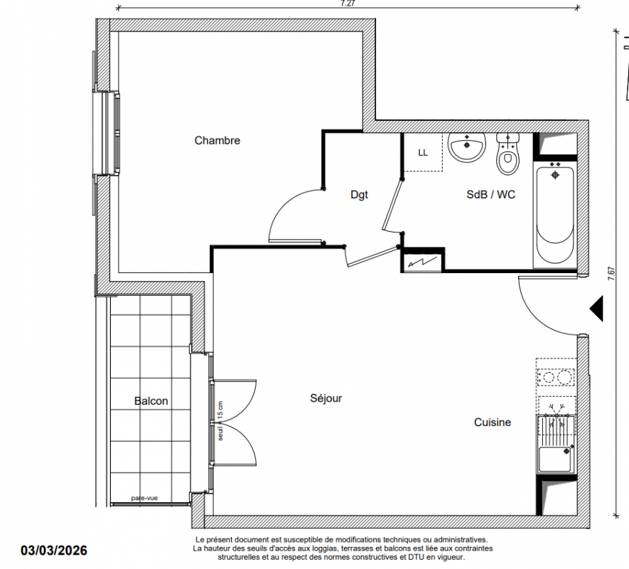 Plan du lot
