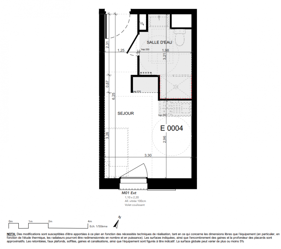 Plan du lot
