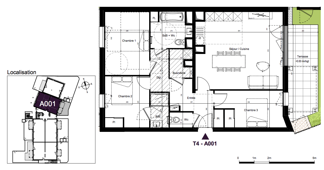 Plan du lot