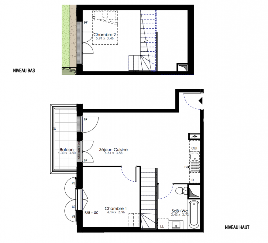 Plan du lot