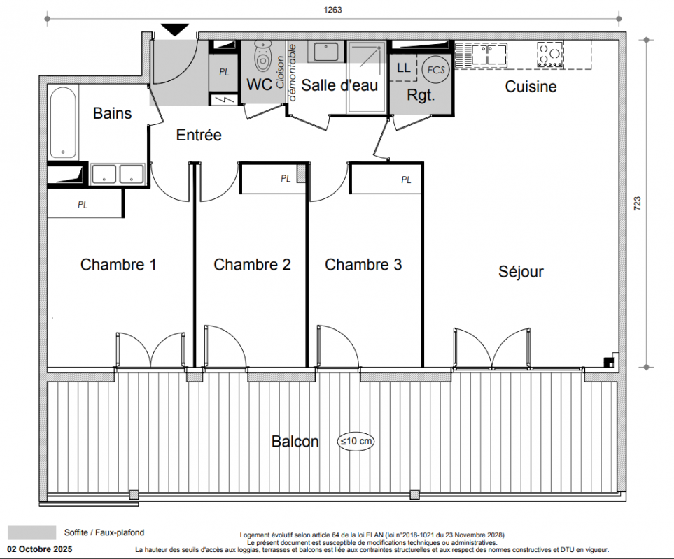 Plan du lot