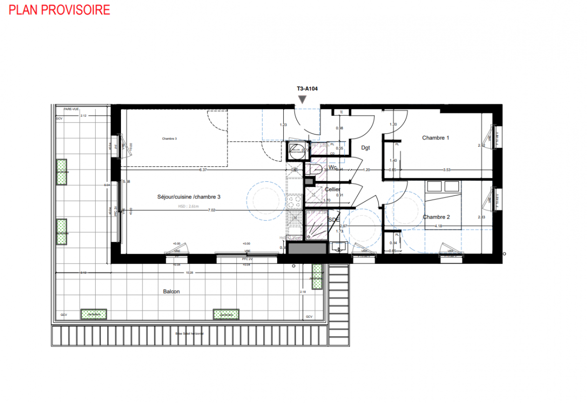 Plan du lot
