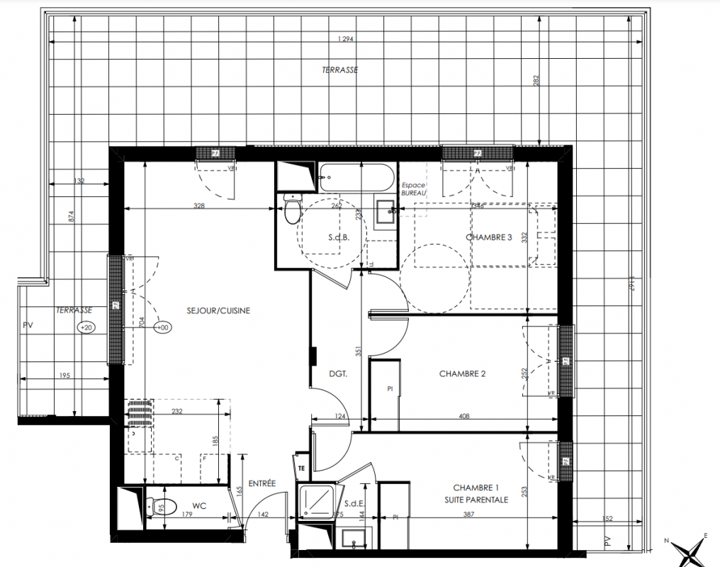 Plan du lot