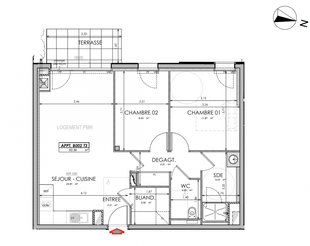 Plan du lot