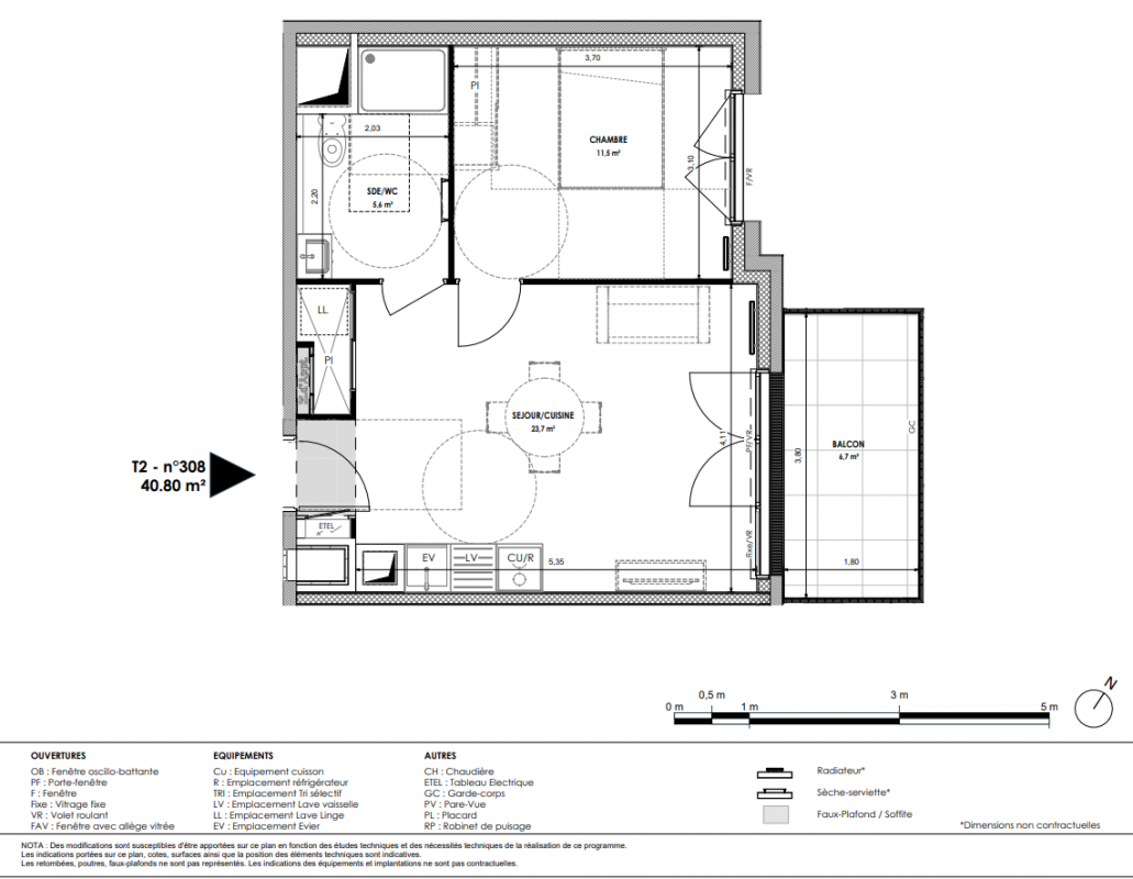 Plan du lot