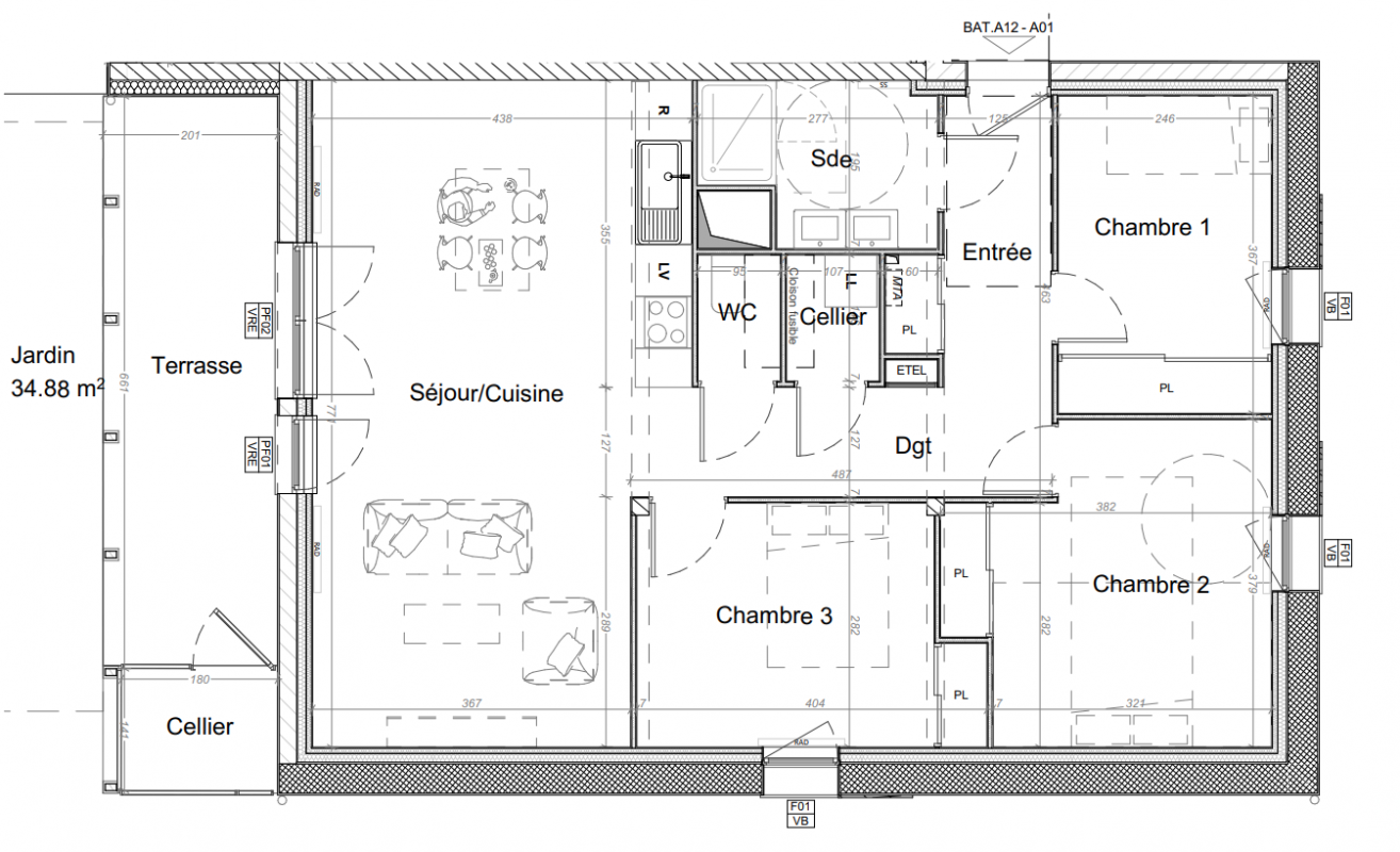 Plan du lot