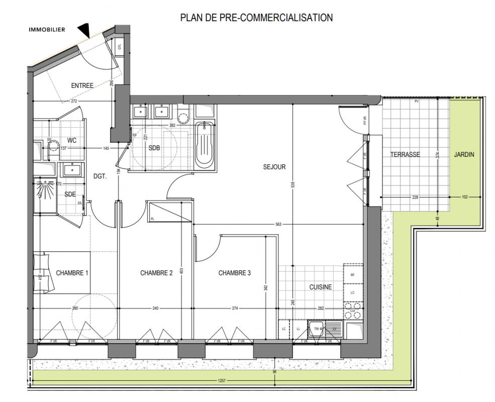 Plan du lot